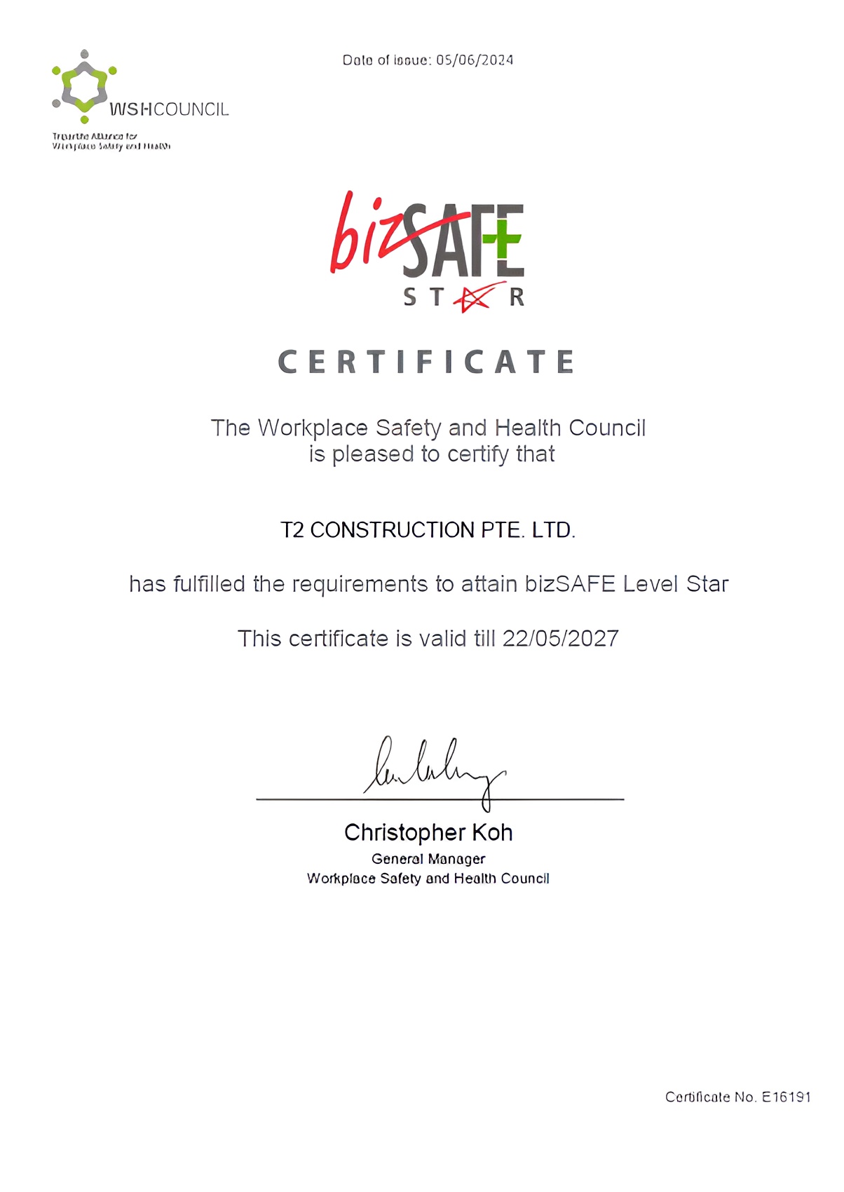 Bizsafe Star-1