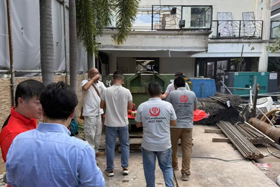 construction kick-off prayers